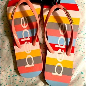 BeBe flip flops